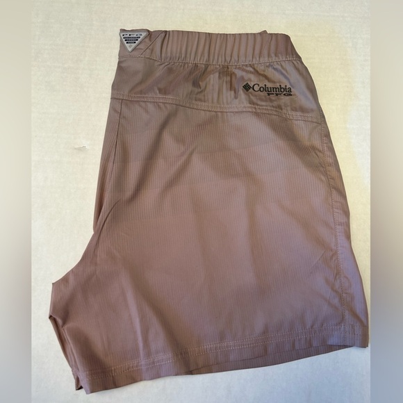 Columbia women’s Tidal spray stretch windbreaker iridescent shorts Sz-L. N13 - Picture 8 of 14